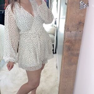 Boho feminine romper size XLarge